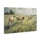 Stupell Industries Roaming Cows in Grasslands Canvas Wall Art Design by LSR Design Studio